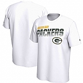 Green Bay Packers Nike Sideline Line of Scrimmage Legend Performance T-Shirt White,baseball caps,new era cap wholesale,wholesale hats
